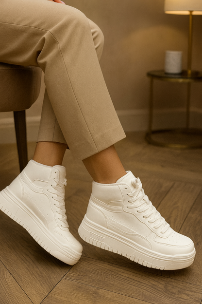 Nuevos Tenis Bota Dama