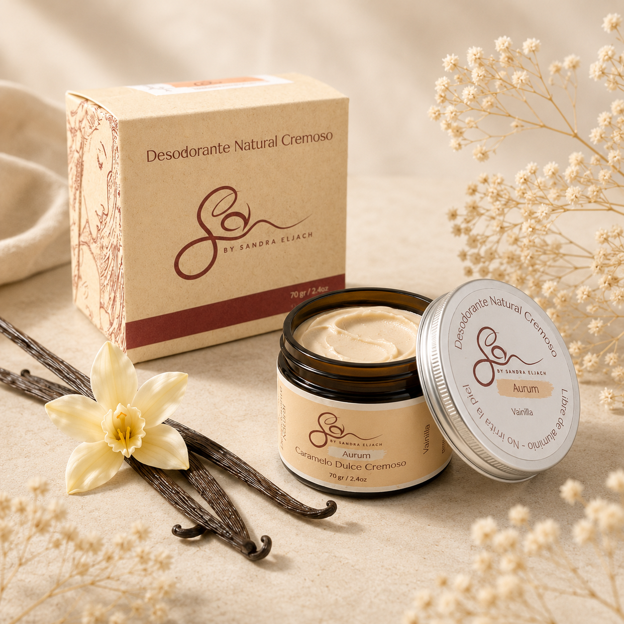 Desodorante Natural  San Aurum