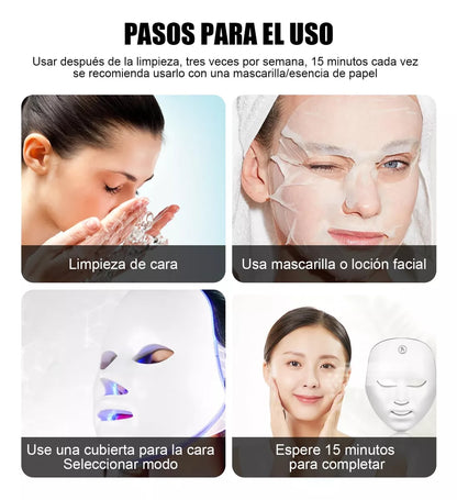 Mascara LED Fototerapia