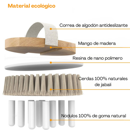 Cepillo Corporal en Seco